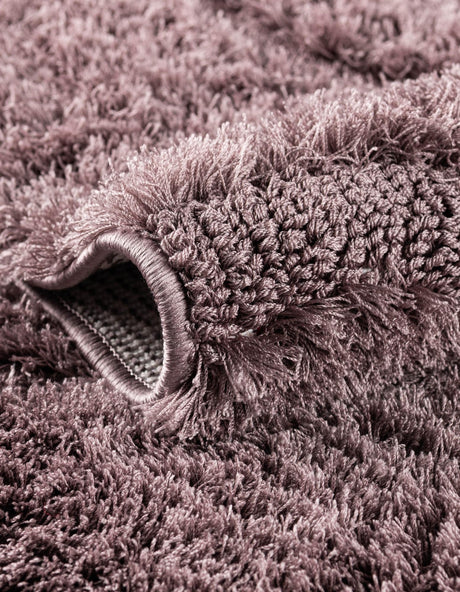 Violet 5' 1 x 8' Floral Shag Rectangle Area Rug Thick Soft Touch Fluffy & Plush Shaggy Pile 100% Polyester With Cotton Backing Carpet for Interior Design for Sale at Rug Engine