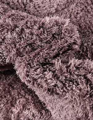 Violet 9' x 12' 2 Floral Shag Rectangle Area Rug Thick Soft Touch Fluffy & Plush Shaggy Pile 100% Polyester With Cotton Backing Carpet for Interior Design for Sale at Rug Engine