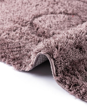 Violet 9' x 12' 2 Floral Shag Rectangle Area Rug Thick Soft Touch Fluffy & Plush Shaggy Pile 100% Polyester With Cotton Backing Carpet for Interior Design for Sale at Rug Engine