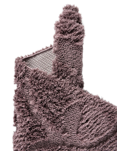 Violet 9' x 12' 2 Floral Shag Rectangle Area Rug Thick Soft Touch Fluffy & Plush Shaggy Pile 100% Polyester With Cotton Backing Carpet for Interior Design for Sale at Rug Engine