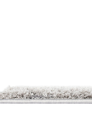 Light Gray and Gray 8' x 10' Floral Shag Rectangle Area Rug Thick Soft Touch Fluffy & Plush Shaggy Pile 100% Polyester With Cotton Backing Carpet for Interior Design for Sale at Rug Engine