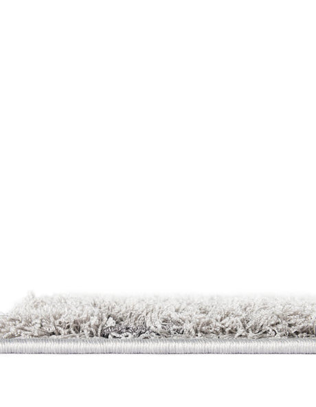 Light Gray and Gray 8' x 10' Floral Shag Rectangle Area Rug Thick Soft Touch Fluffy & Plush Shaggy Pile 100% Polyester With Cotton Backing Carpet for Interior Design for Sale at Rug Engine