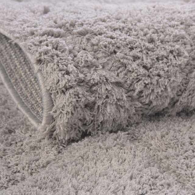 Gray 3' x 10' Trellis Shag Runner Rug