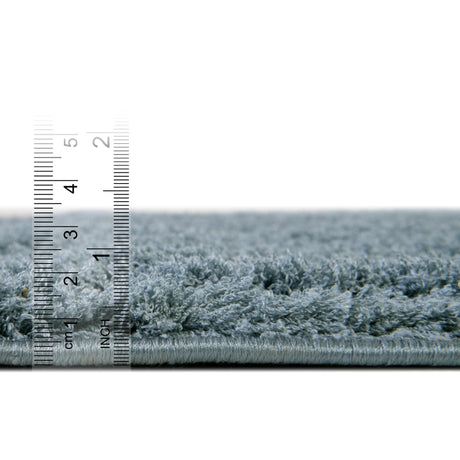 Light Blue 2' 7 x 10' Trellis Shag Runner Area Rug Thick Soft Touch Fluffy & Plush Shaggy Pile Geometric Modern Unique Carpet for Home Interior Design for Sale at Rug Engine