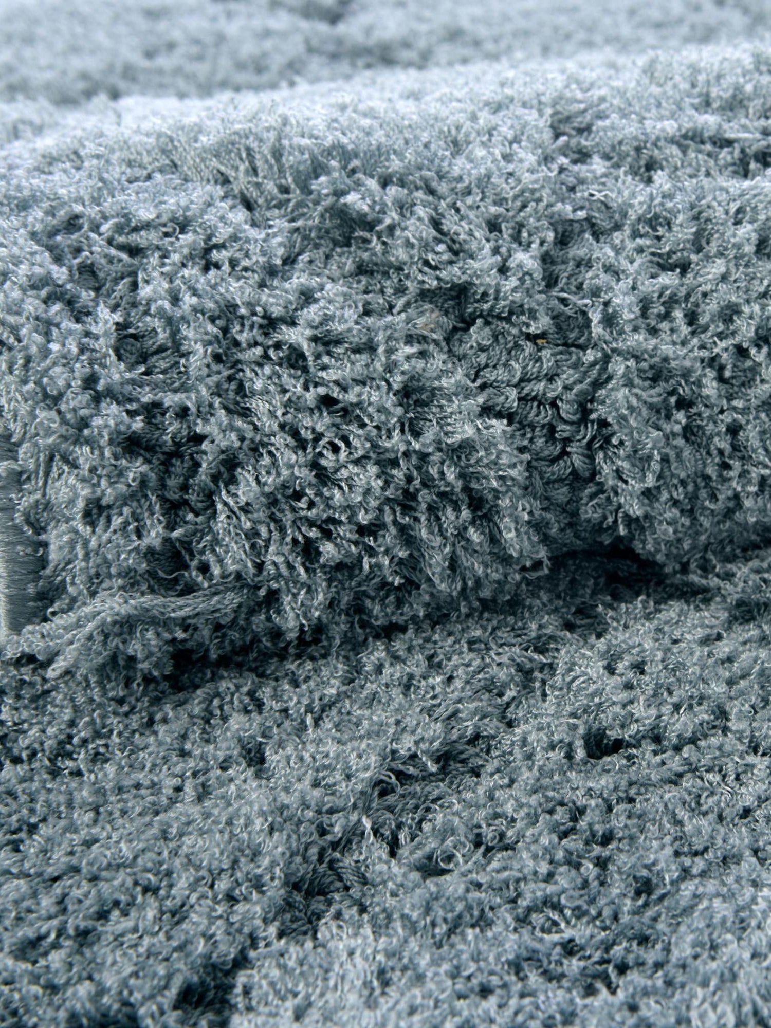 Light Blue 2' 7 x 10' Trellis Shag Runner Area Rug Thick Soft Touch Fluffy & Plush Shaggy Pile Geometric Modern Unique Carpet for Home Interior Design for Sale at Rug Engine