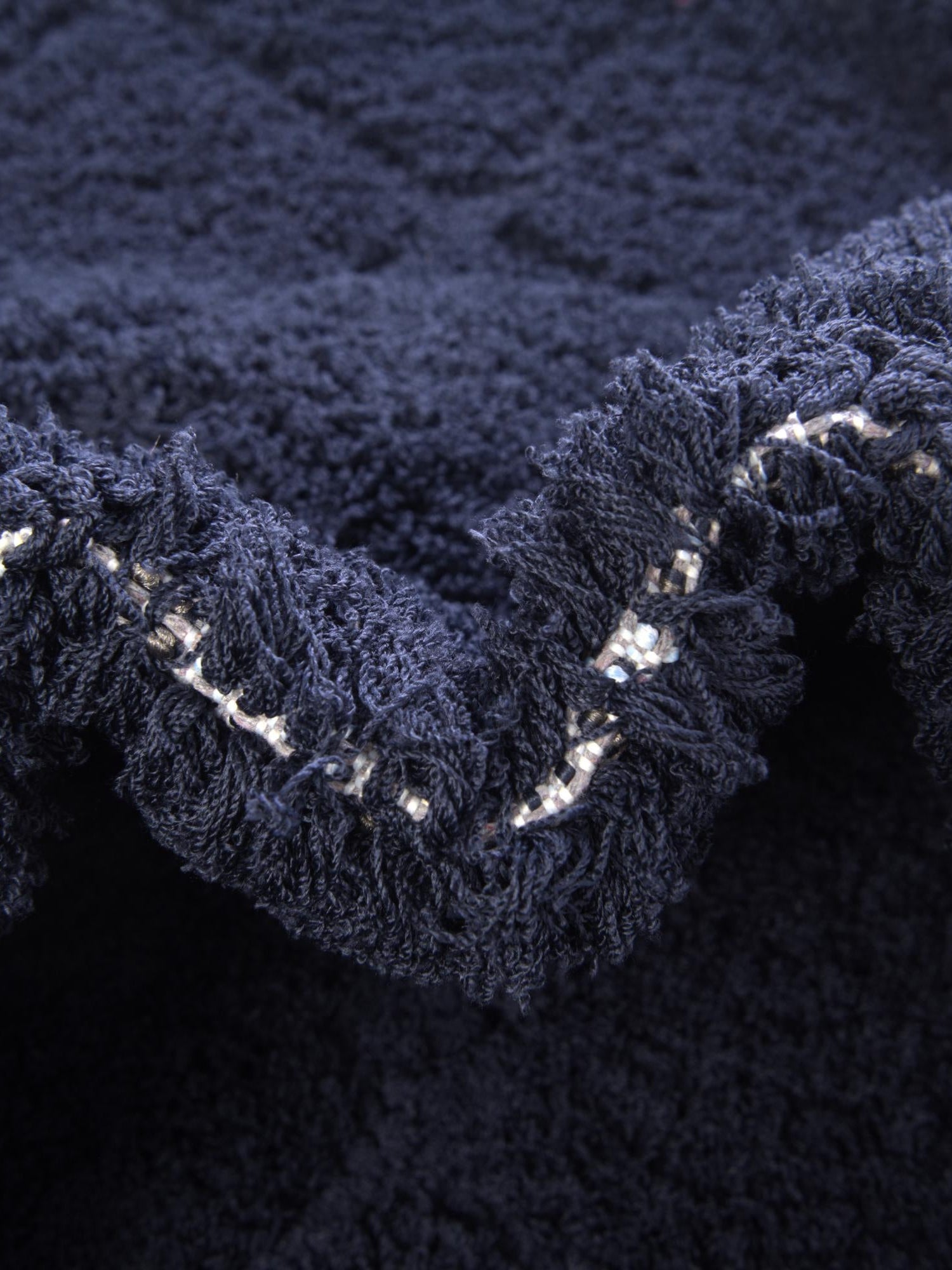 Navy Blue 2' 7 x 10' Trellis Shag Runner Area Rug Thick Soft Touch Fluffy & Plush Shaggy Pile Geometric Modern Unique Carpet for Home Interior Design for Sale at Rug Engine