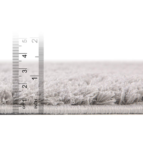 Gray 2' 7 x 10' Trellis Shag Runner Area Rug Thick Soft Touch Fluffy & Plush Shaggy Pile Geometric Modern Unique Carpet for Home Interior Design for Sale at Rug Engine