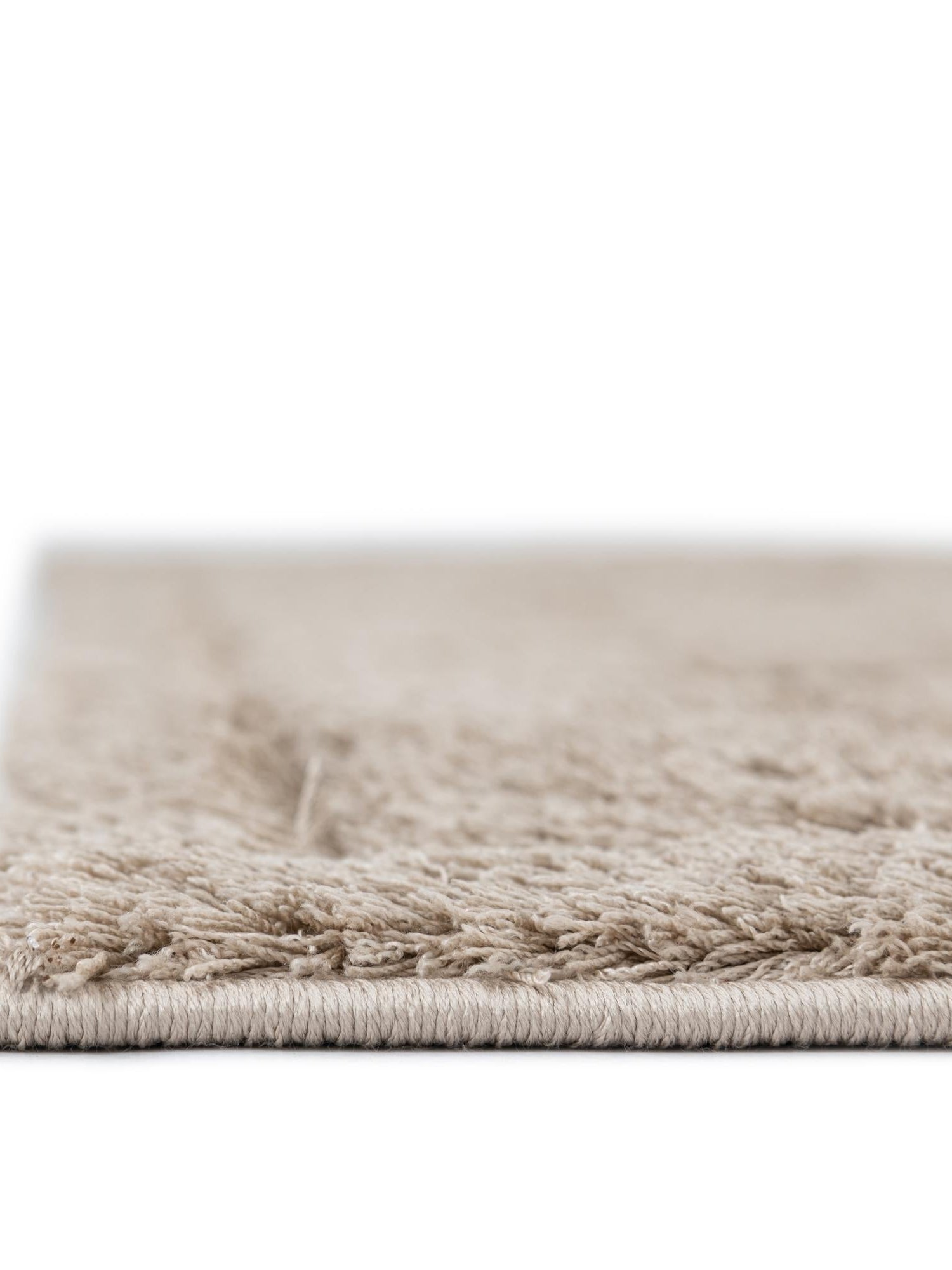 Beige 9' x 12' Trellis Shag Rectangle Area Rug Thick Soft Touch Fluffy & Plush Shaggy Pile Geometric Modern Unique Carpet for Home Interior Design for Sale at Rug Engine