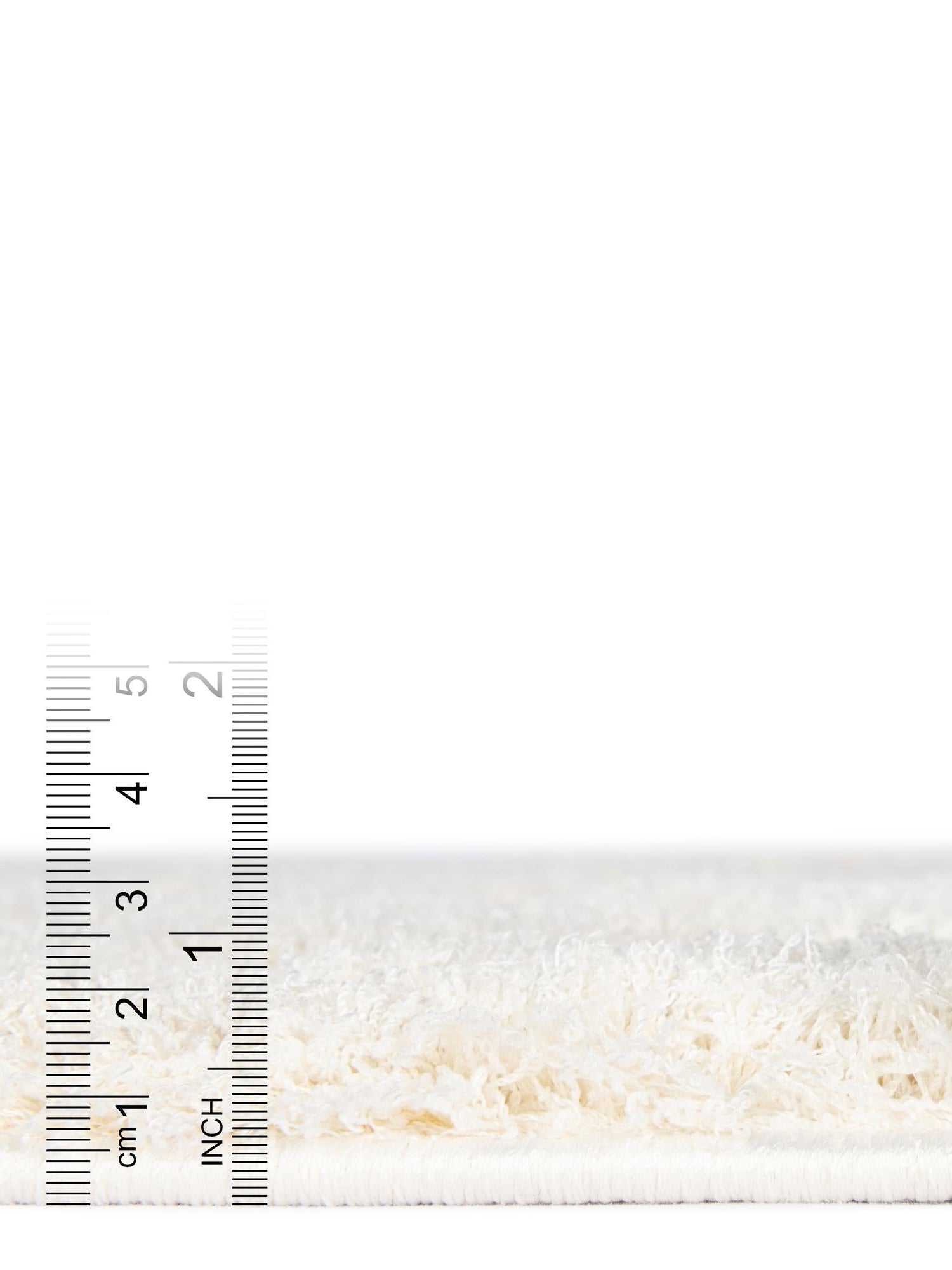 Ivory 2' 7 x 10' Trellis Shag Runner Area Rug Thick Soft Touch Fluffy & Plush Shaggy Pile Geometric Modern Unique Carpet for Home Interior Design for Sale at Rug Engine