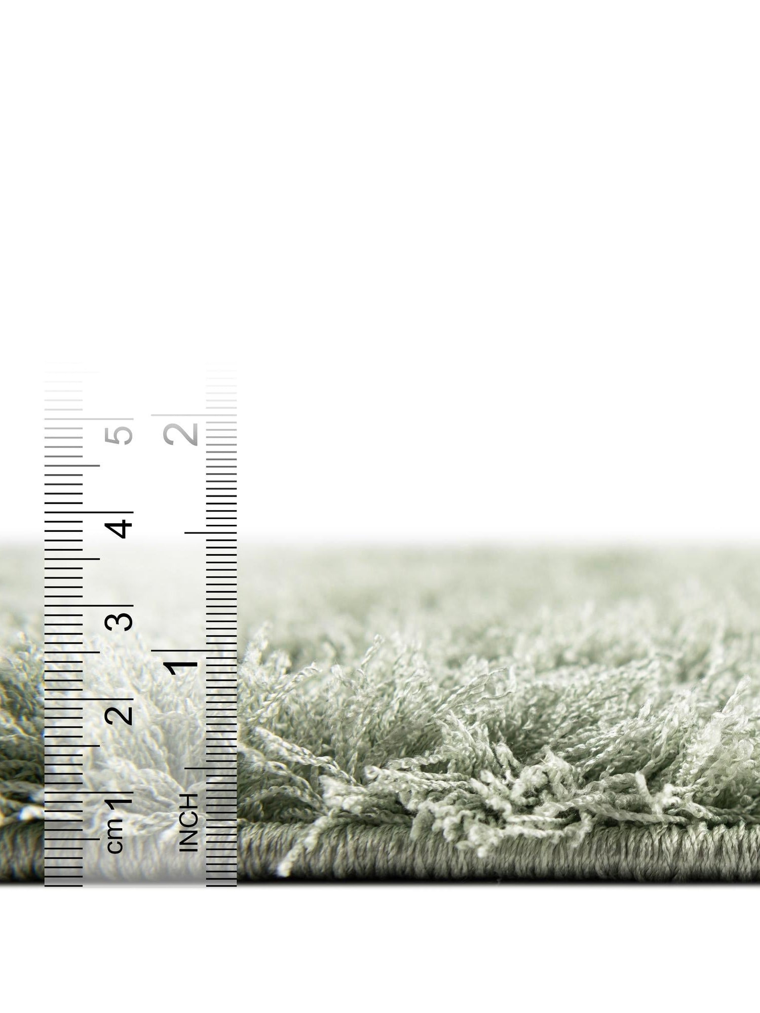 Green 8' x 10' Trellis Shag Rectangle Area Rug Thick Soft Touch Fluffy & Plush Shaggy Pile