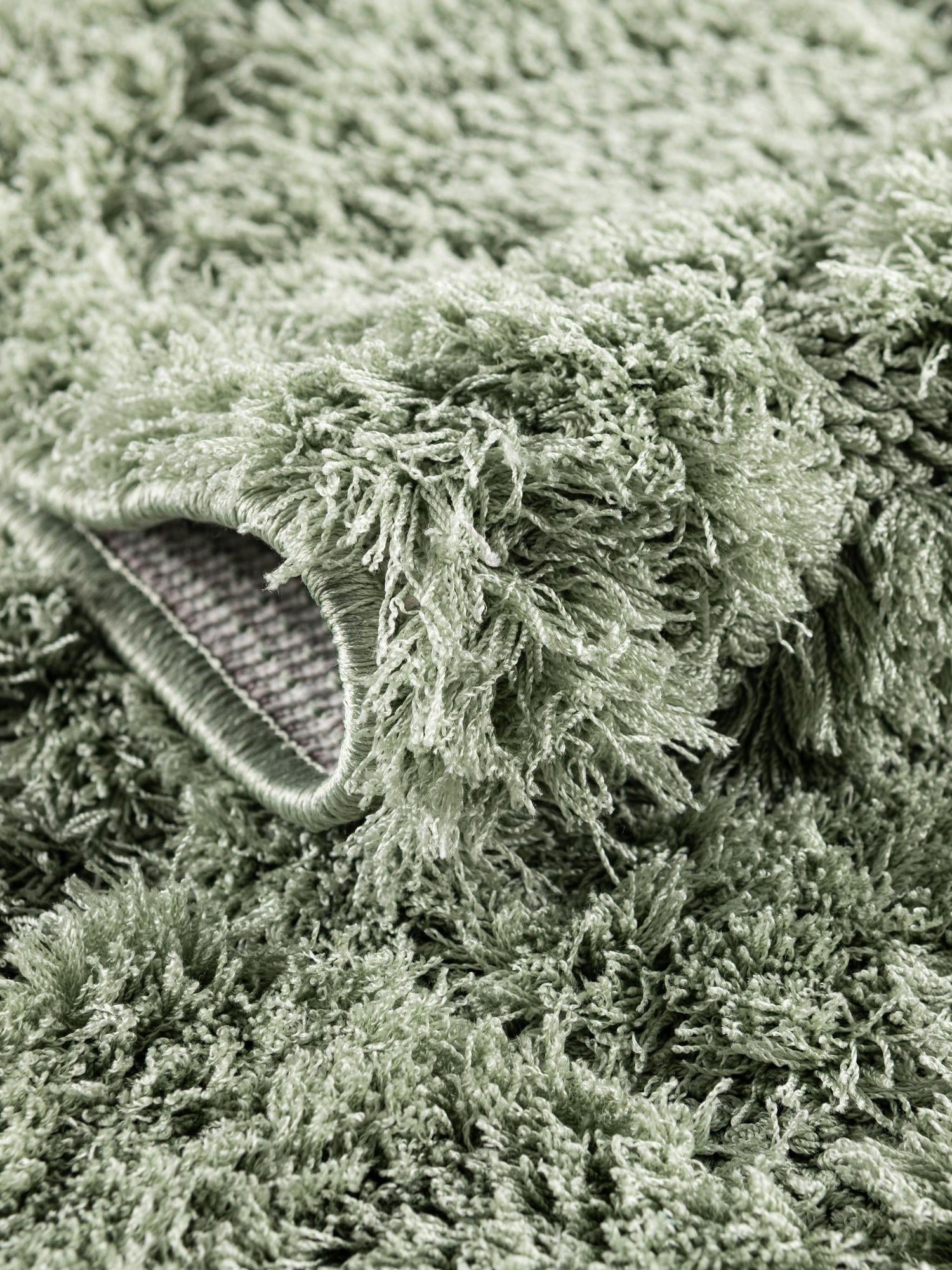 Green 8' x 10' Trellis Shag Rectangle Area Rug Thick Soft Touch Fluffy & Plush Shaggy Pile