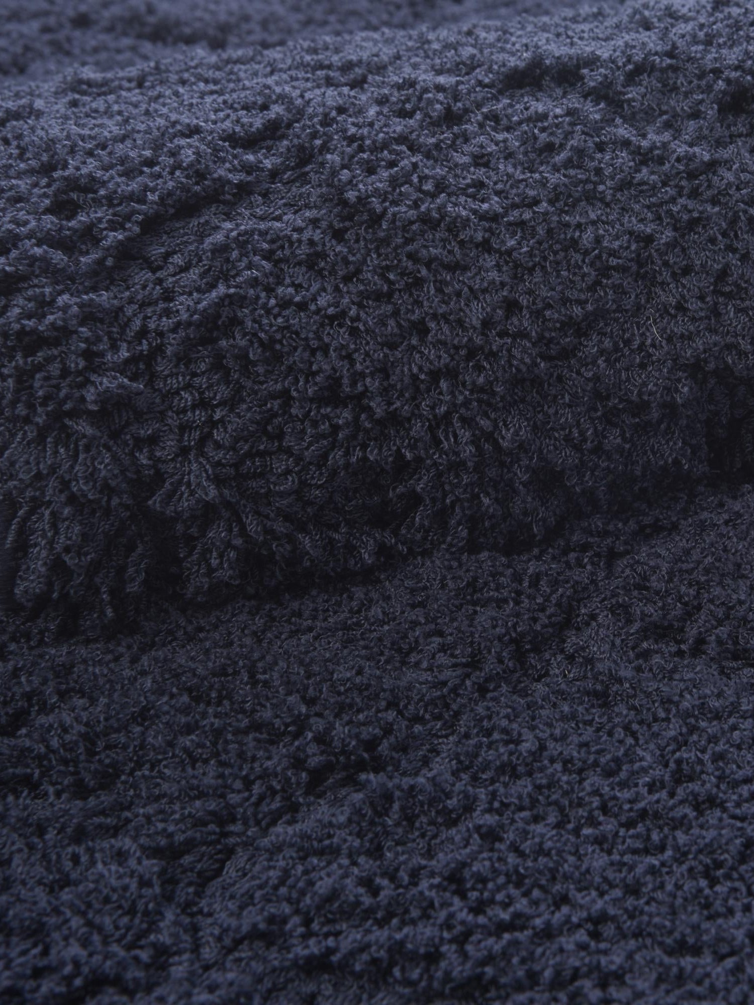 Navy Blue 4' x 6' Trellis Shag Rectangle Area Rug Thick Soft Touch Fluffy & Plush Shaggy Pile