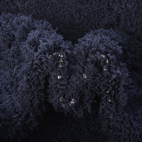Navy Blue 4' x 6' Trellis Shag Rectangle Area Rug Thick Soft Touch Fluffy & Plush Shaggy Pile Geometric Modern Unique Carpet for Home Interior Design for Sale at Rug Engine