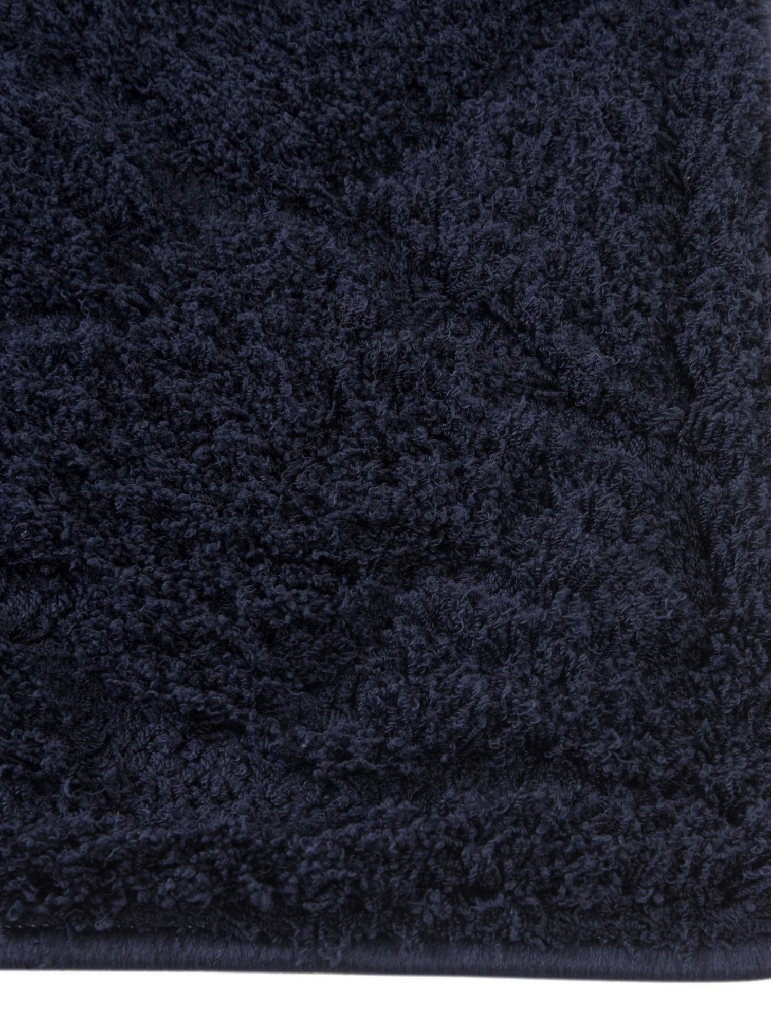 Navy Blue 2' 7 x 10' Trellis Shag Runner Area Rug Thick Soft Touch Fluffy & Plush Shaggy Pile Geometric Modern Unique Carpet for Home Interior Design for Sale at Rug Engine