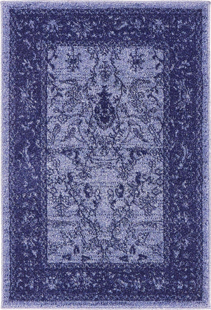 Blue 2' 2 x 3' 1 La Jolla Rectangle Rug