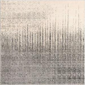 Gray 6' 1 x 6' 1 Del Mar Square Area Rug 100% Polypropylene Easy Clean Stain Resistant Vivid Modern Carpet Mat for Home Decor Interior Designing for Sale at Rug Engine
