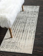 Gray 2' x 8' Del Mar Runner Area Rug 100% Polypropylene Easy Clean Stain Resistant Vivid Modern Carpet Mat for Home Decor Interior Designing for Sale at Rug Engine