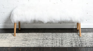 Gray 2' x 8' Del Mar Runner Area Rug 100% Polypropylene Easy Clean Stain Resistant Vivid Modern Carpet Mat for Home Decor Interior Designing for Sale at Rug Engine