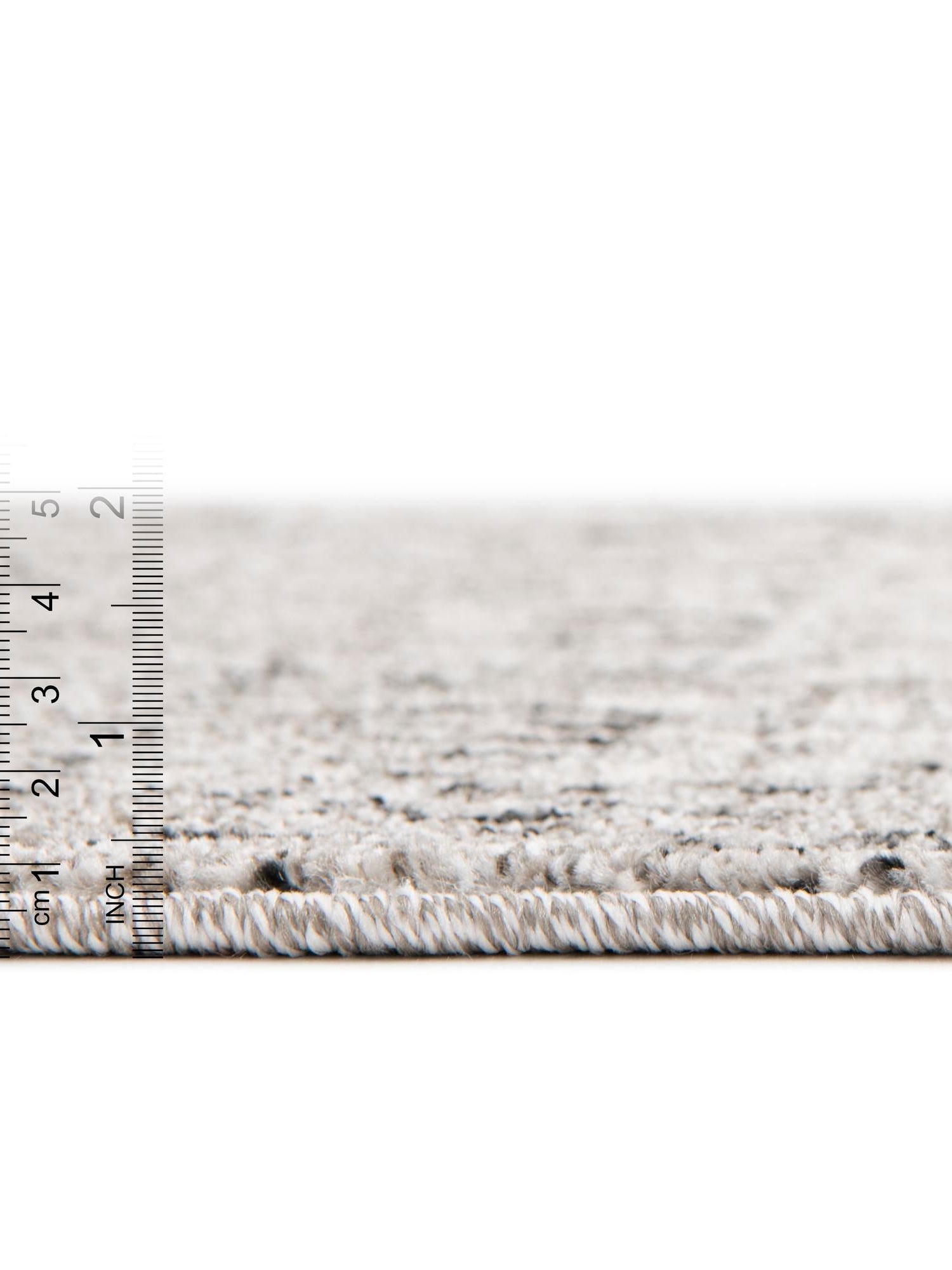 Gray 2' 7 x 10' Del Mar Runner Area Rug 100% Polypropylene Easy Clean Stain Resistant Vivid Modern Carpet Mat for Home Decor Interior Designing for Sale at Rug Engine