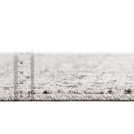 Gray 2' 7 x 10' Del Mar Runner Area Rug 100% Polypropylene Easy Clean Stain Resistant Vivid Modern Carpet Mat for Home Decor Interior Designing for Sale at Rug Engine