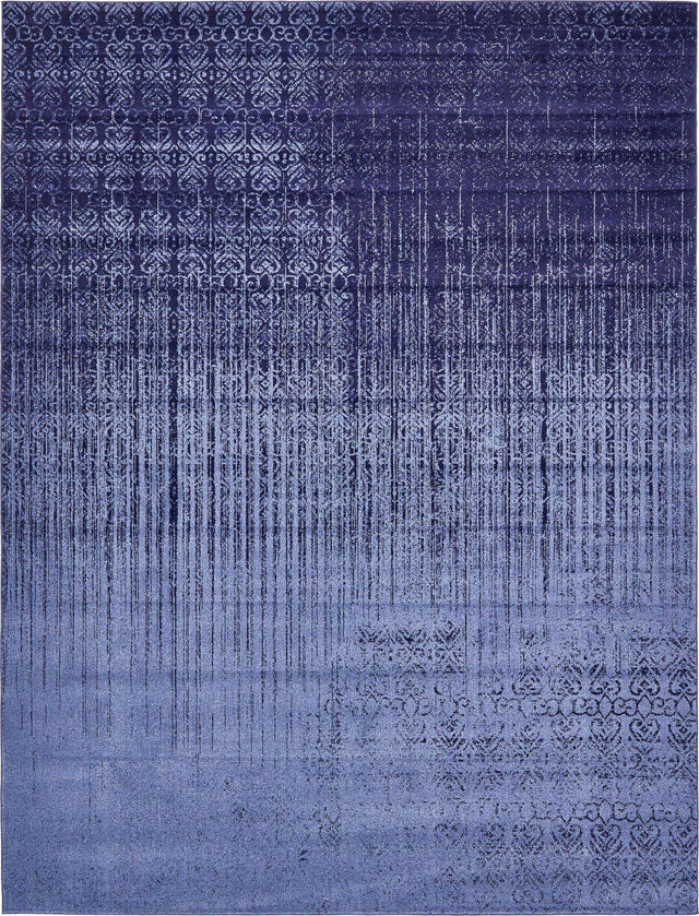 Blue 10' x 13' 1 Del Mar Rectangle Area Rug 100% Polypropylene Easy Clean Stain Resistant Vivid Modern Carpet Mat for Home Decor Interior Designing for Sale at Rug Engine