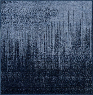 Blue 6' 1 x 6' 1 Del Mar Square Rug