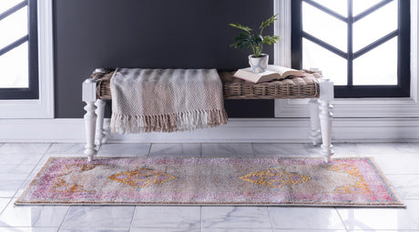 Beige 2' 7 x 10' Aurora Runner Area Rug 60% Polypropylene & 40% Polyester Living Dining Room Bedroom Office Modern Decor Carpet for Sale at Rug Engine