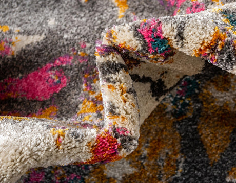 Beige 2' 7 x 10' Aurora Runner Area Rug 60% Polypropylene & 40% Polyester Living Dining Room Bedroom Office Modern Decor Carpet for Sale at Rug Engine