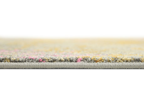 Gray 4' 1 x 6' 1 Aurora Rectangle Area Rug 60% Polypropylene & 40% Polyester Living Dining Room Bedroom Office Modern Decor Carpet for Sale at Rug Engine