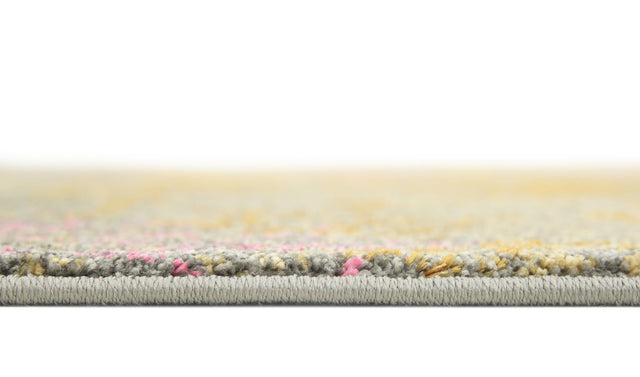 Gray 4' 1 x 6' 1 Aurora Rectangle Area Rug 60% Polypropylene & 40% Polyester Living Dining Room Bedroom Office Modern Decor Carpet for Sale at Rug Engine