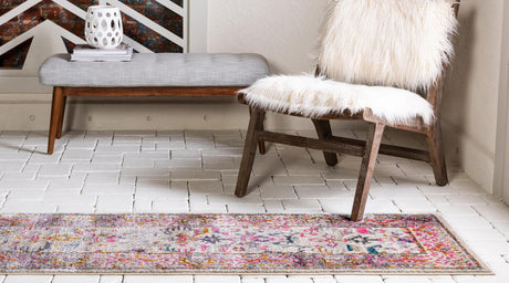 Beige 2' 7 x 10' Aurora Runner Area Rug 60% Polypropylene & 40% Polyester Living Dining Room Bedroom Office Modern Decor Carpet for Sale at Rug Engine