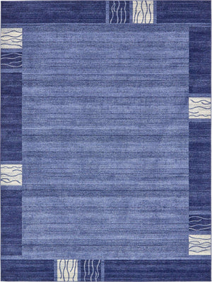 Light Blue 10' x 13' 1 Del Mar Rectangle Area Rug 100% Polypropylene Easy Clean Stain Resistant Vivid Modern Carpet Mat for Home Decor Interior Designing for Sale at Rug Engine