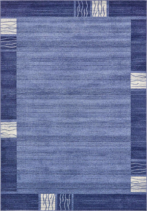Light Blue 8' x 11' 4 Del Mar Rectangle Rug