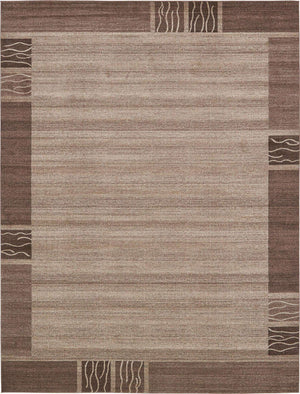 Dark Beige 10' x 13' 1 Del Mar Rectangle Area Rug 100% Polypropylene Easy Clean Stain Resistant Vivid Modern Carpet Mat for Home Decor Interior Designing for Sale at Rug Engine