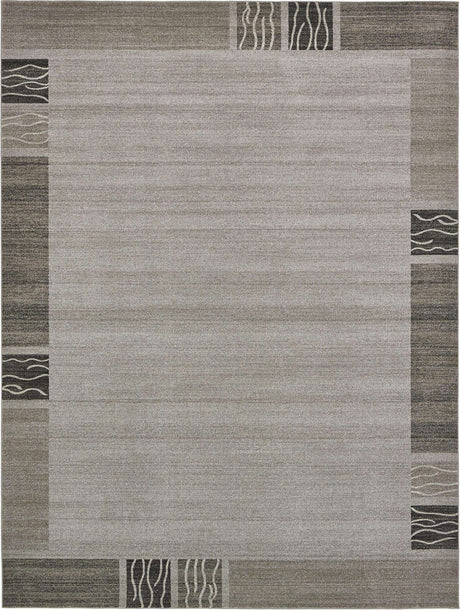 Light Gray 10' x 13' 1 Del Mar Rectangle Area Rug 100% Polypropylene Easy Clean Stain Resistant Vivid Modern Carpet Mat for Home Decor Interior Designing for Sale at Rug Engine