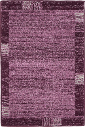 Violet 2' x 3' 1 Del Mar Rectangle Area Rug 100% Polypropylene Easy Clean Stain Resistant Vivid Modern Carpet Mat for Home Decor Interior Designing for Sale at Rug Engine