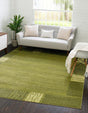 Light Green 8' x 8' Del Mar Square Rug