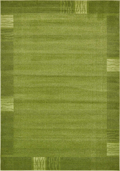 Light Green 7' 10 x 11' Del Mar Rectangle Area Rug 100% Polypropylene Easy Clean Stain Resistant Vivid Modern Carpet Mat for Home Decor Interior Designing for Sale at Rug Engine
