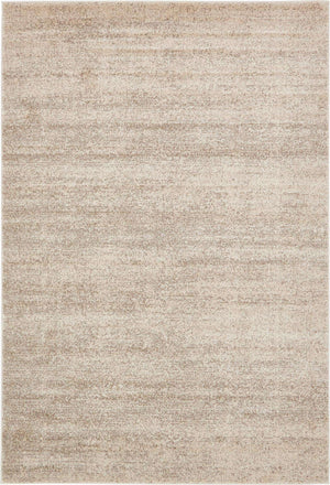 Bone Beige 6' 1 x 9' Del Mar Rectangle Area Rug 100% Polypropylene Easy Clean Stain Resistant Vivid Modern Carpet Mat for Home Decor Interior Designing for Sale at Rug Engine