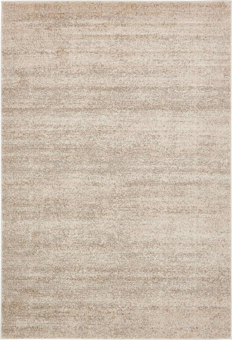 Bone Beige 6' 1 x 9' Del Mar Rectangle Area Rug 100% Polypropylene Easy Clean Stain Resistant Vivid Modern Carpet Mat for Home Decor Interior Designing for Sale at Rug Engine