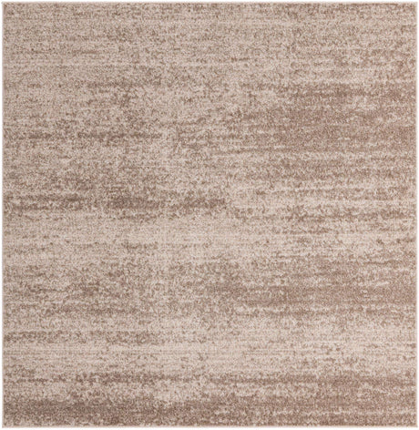 Bone Beige 7' 10 x 7' 10 Del Mar Square Area Rug 100% Polypropylene Easy Clean Stain Resistant Vivid Modern Carpet Mat for Home Decor Interior Designing for Sale at Rug Engine