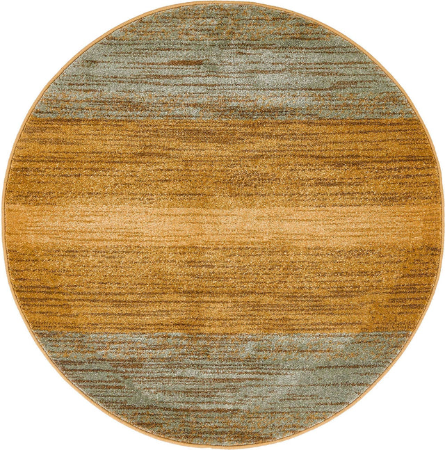 Multicolor 3' 1 x 3' 1 Fars Round Area Rug 100% Polypropylene Unique Traditional Carpet for Classical Living, Dining Room & Office Spaces for Sale at Rug Engine