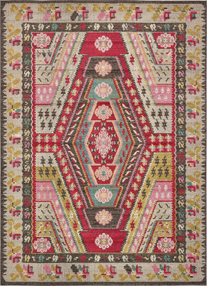Multicolor 8' x 11' Sedona Rectangle Area Rug Durable Long Lasting Carpet for Living Rooms, Kitchen, Bedrooms, Office Space, Dorms for Sale at Rug Engine