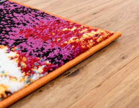 Yellow 9' x 12' 2 Metro Rectangle Area Rug 100% Polypropylene Abstract Modern Easy Clean Carpet for Living Room, Dining, Bedrooms for Sale at Rug Engine