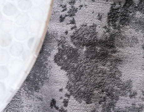 Light Gray 2' x 6' 9 Metro Runner Area Rug 100% Polypropylene Abstract Modern Easy Clean Carpet for Living Room, Dining, Bedrooms for Sale at Rug Engine