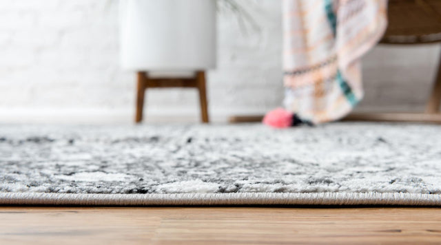 Dark Gray 5' 1 x 8' Metro Rectangle Area Rug 100% Polypropylene Abstract Modern Easy Clean Carpet for Living Room, Dining, Bedrooms for Sale at Rug Engine