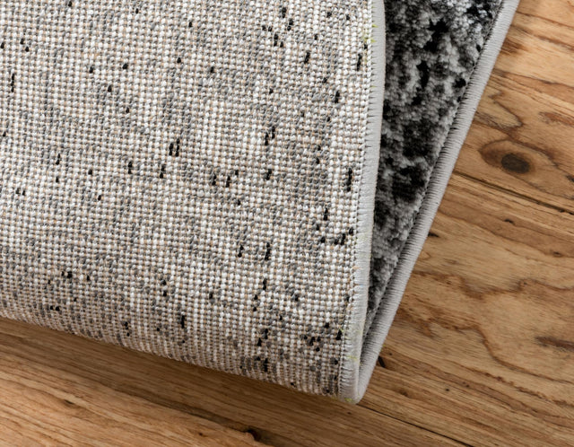 Dark Gray 5' 1 x 8' Metro Rectangle Area Rug 100% Polypropylene Abstract Modern Easy Clean Carpet for Living Room, Dining, Bedrooms for Sale at Rug Engine