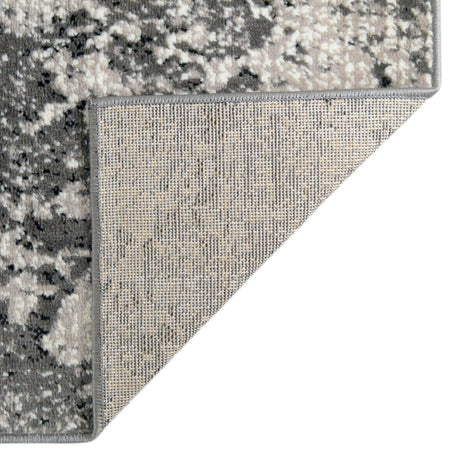 Dark Gray 2' x 13' Metro Runner Area Rug 100% Polypropylene Abstract Modern Easy Clean Carpet for Living Room, Dining, Bedrooms for Sale at Rug Engine