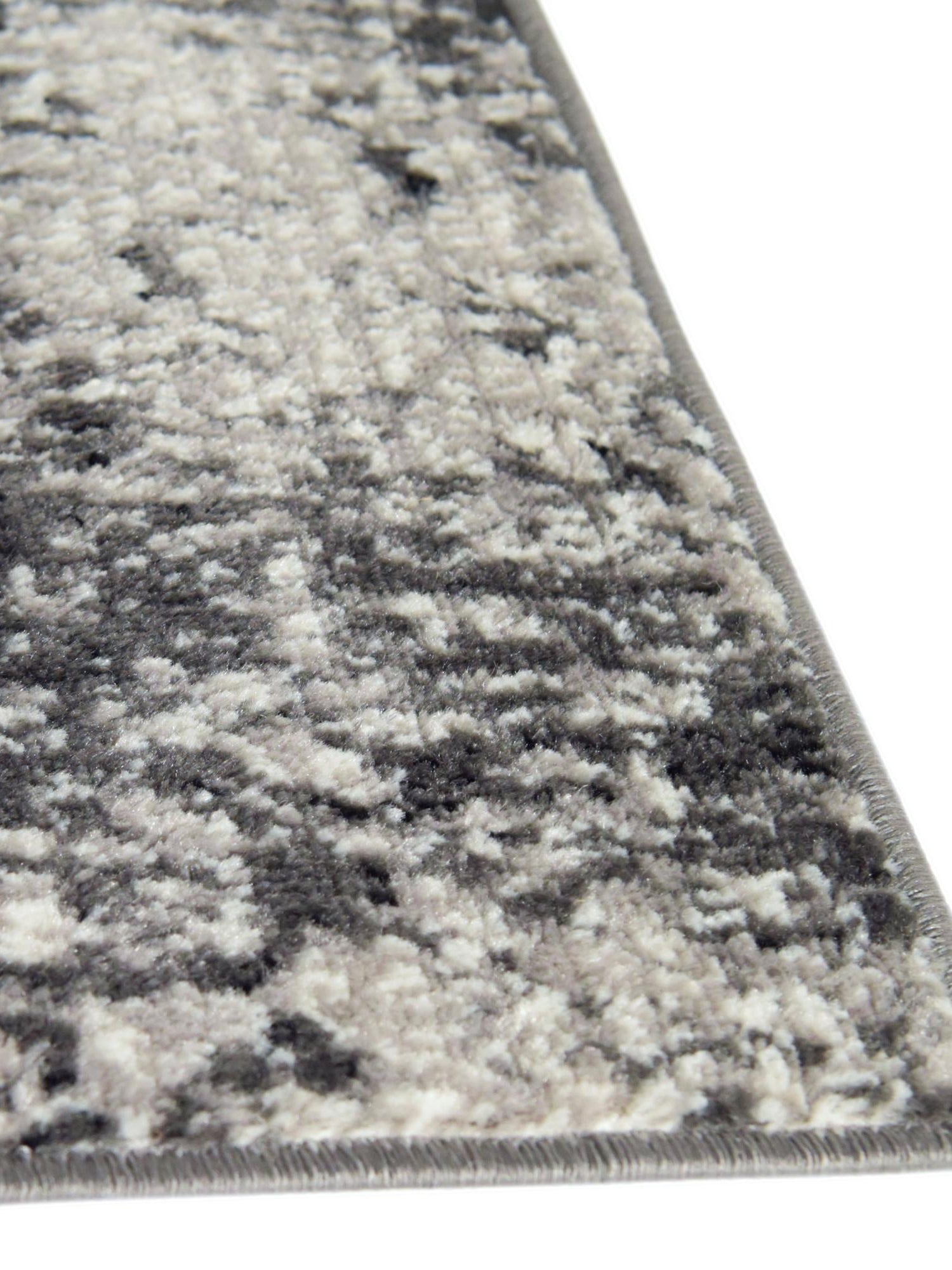 Dark Gray 4' 1 x 6' 1 Metro Rectangle Area Rug 100% Polypropylene Abstract Modern Easy Clean Carpet for Living Room, Dining, Bedrooms for Sale at Rug Engine