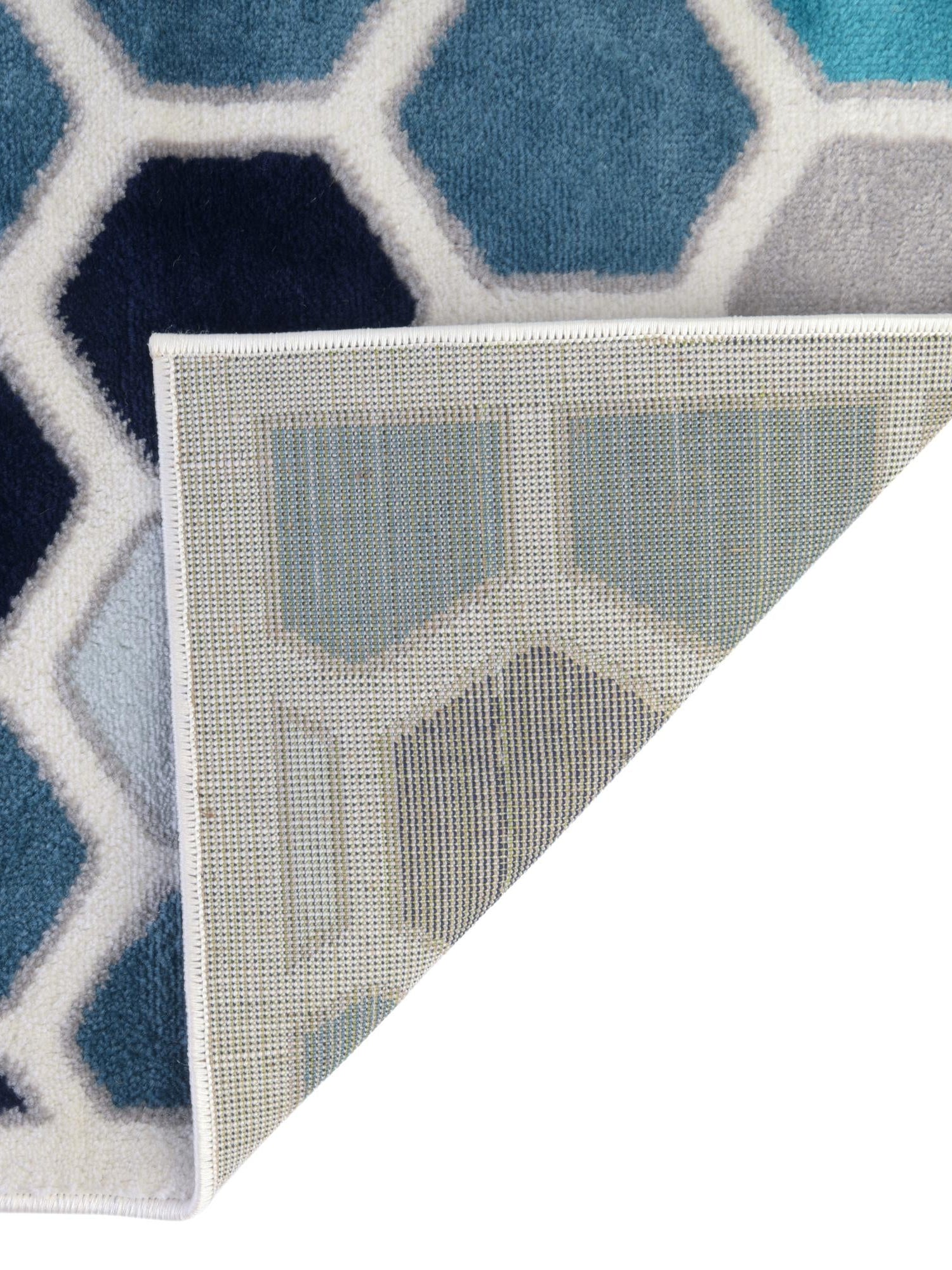 Cream 2' x 13' 1 Metro Runner Area Rug 100% Polypropylene Abstract Modern Easy Clean Carpet for Living Room, Dining, Bedrooms for Sale at Rug Engine